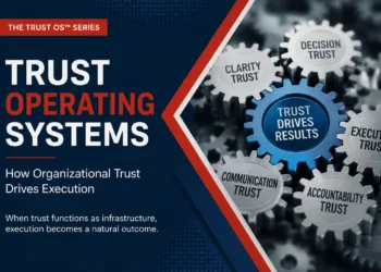 organizational performance, organizational trust, trust operating system, Trust OS, trust infrastructure, execution, decision, clarity, communication, accountability